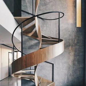 apartment mezzanine stairway