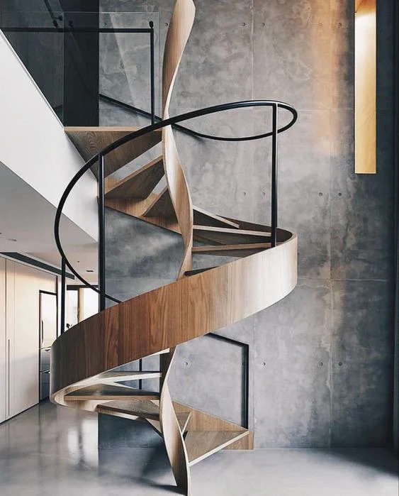 apartment mezzanine stairway