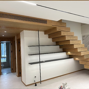 modern floating stairs