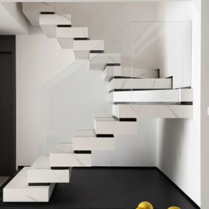 floating staircase structural design