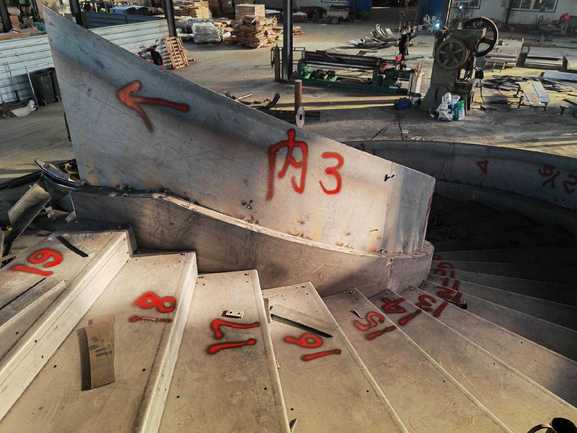 ideas of stairs Luxury interior art with color options-YBL-1 - Image 3