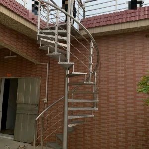 metal stairs outdoor
