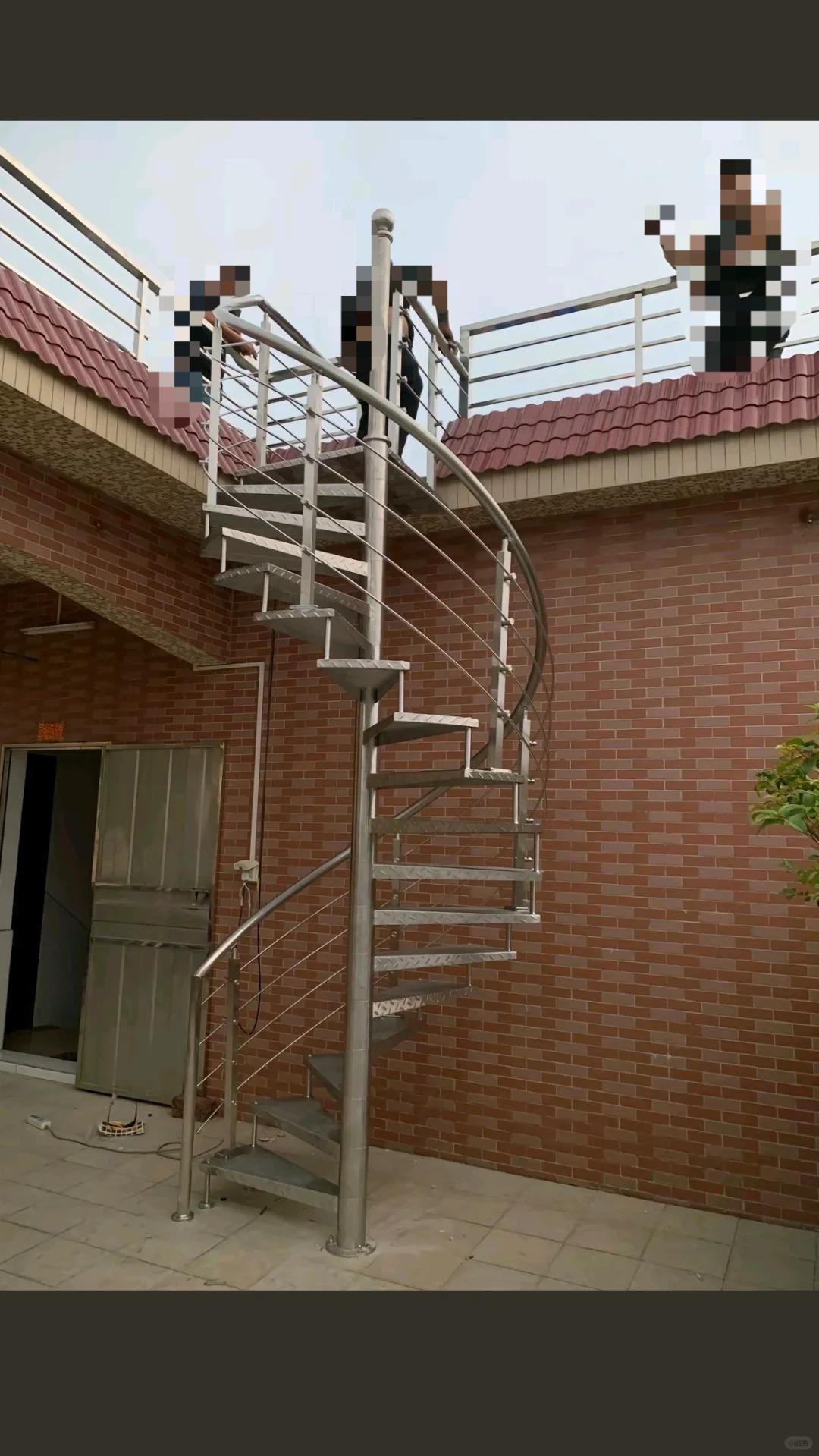 metal stairs outdoor